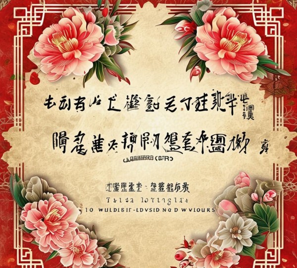 古典婚庆诗词模板，传承美好，韵染红妆
