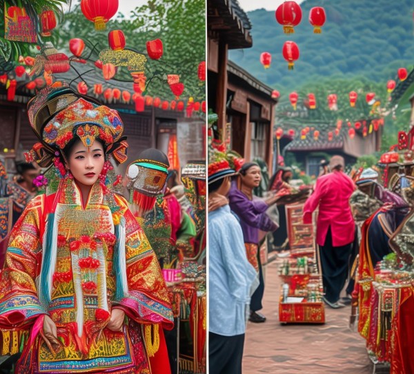 百色四天三夜婚典，传承千年的广西风情婚礼